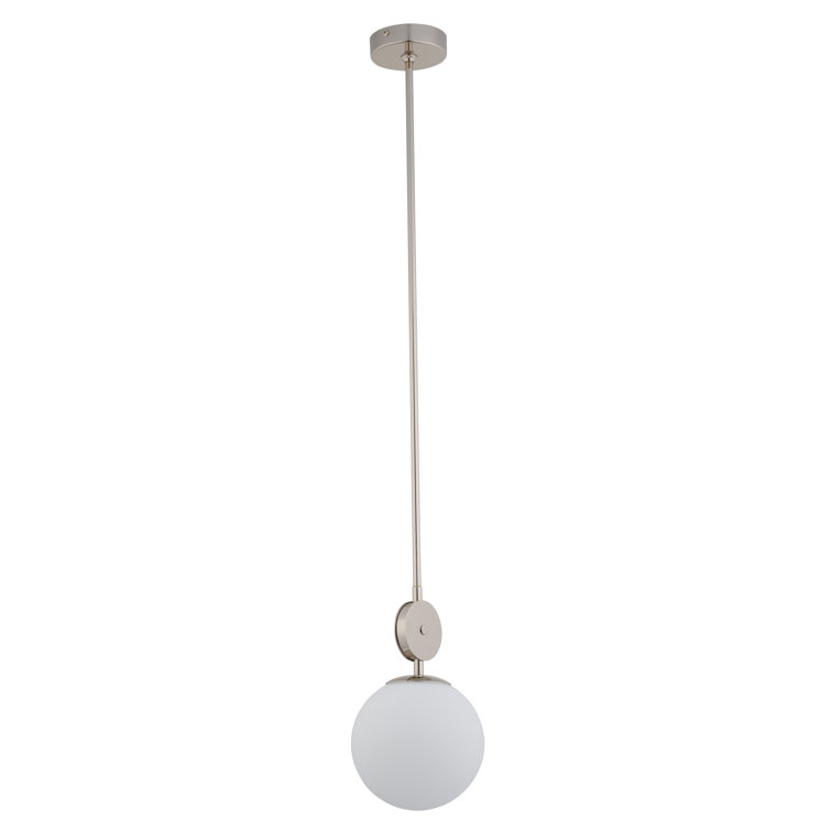 Suspension Moderne Laiton Avec Sphère En Verre – 1 Lumière – URSO STORE Bon-628